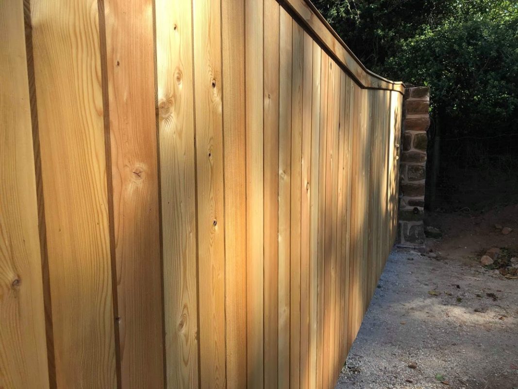 Siberian Larch Fencing Boards A Grade Solid Wood Fencing