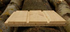 Timber Cladding - Siberian Larch ShipLap- A Grade