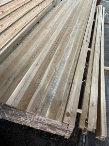 Siberian Larch Battens A Grade 22mm x 95mm, 120mm, 145mm x 3m, 4m and 6m lengths available https://www.solidwoodfencing.co.uk