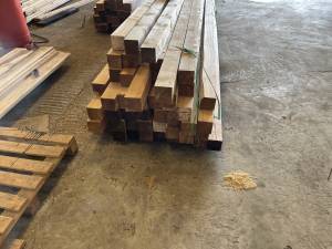 Siberian Larch Posts A Grade 95mm x 95mm x 1.5m, 2m, 3m, 4m and 6m lengths https://www.solidwoodfencing.co.uk