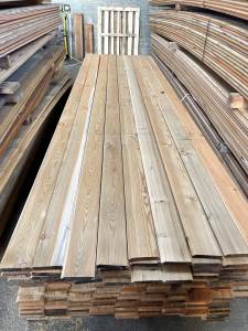 Siberian Larch Cladding boards TGV A Grade available in 28mm x 95mm, 120mm, 145mm x 3m, 4m, 5m and 6m lengths