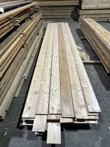 Siberian Larch Board on board/ PAR Cladding Boards 28mm, 22mm x 95mm, 120mm, 145mm x 3m, 4m and 6m lengths