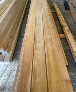Siberian Larch Shiplap Cladding Boards 28mm x 95mm, 120mm, 145mm x 3m, 4m and 6m lengths