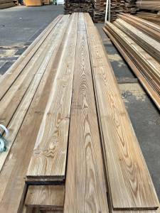 Siberian Larch Board on board/ PAR Cladding Boards 28mm, 22mm x 95mm, 120mm, 145mm x 3m, 4m and 6m lengths