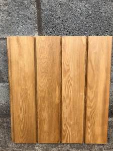 Timber Cladding - Siberian Larch TGV - A Grade - Remmers finish Ivory Colour Solid Wood Fencing