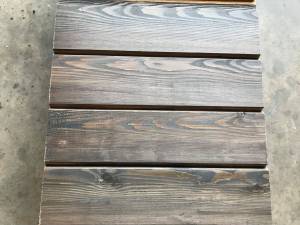 Timber Cladding - Siberian Larch TGV - A Grade - Remmers finish Ebony Colour Solid Wood Fencing