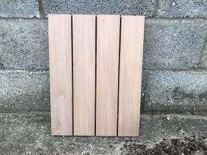 Timber Cladding - Siberian Larch RainScreen - A Grade - Remmers finish Pebble Grey Colour Solid Wood Fencing