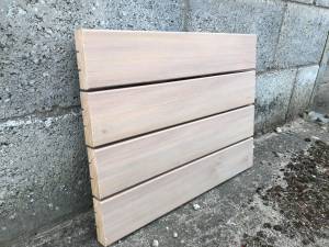 Timber Cladding - Siberian Larch RainScreen - A Grade - Remmers finish Pebble Grey Colour Solid Wood Fencing
