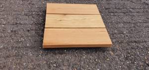Remmers oiled Siberian Larch Timber Decking - A Grade - Smooth 45 mm Thick Ivory Colour