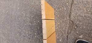 Remmers Oil Finished Siberian Larch Timber Decking - A Grade - Smooth 22 mm Thick Ivory Colour