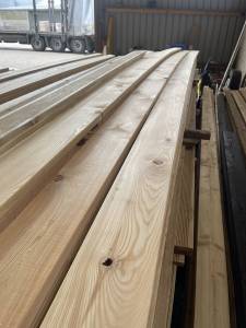 Siberian larch Decking boards 22mm x 95mm, 120mm, 145mm x 3m, 4m and 6m