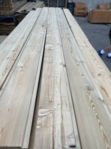 Siberian Larch Shadow Gap Cladding Boards BC Grade 28mm x 95mm, 120mm, 145mm x 3m, 4m and 6m