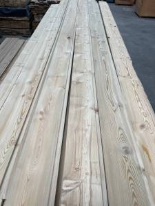 Siberian Larch Shadow Gap Cladding Boards BC Grade 28mm x 95mm, 120mm, 145mm x 3m, 4m and 6m