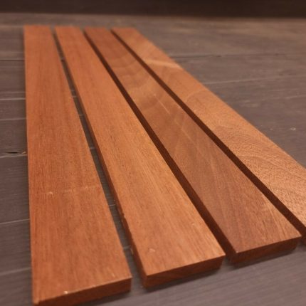 Sapele Fencing Elements Premium Grade Contemporary 22x70mm